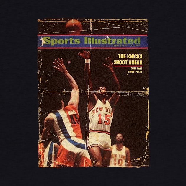 COVER SPORT - SPORT ILLUSTRATED - THE KNICKS SHOOT AHEAD by FALORI